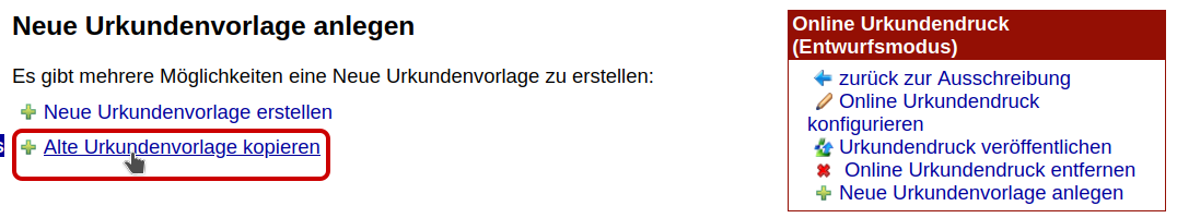 LADV Urkundendruck