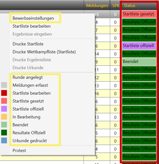 zeitplan
